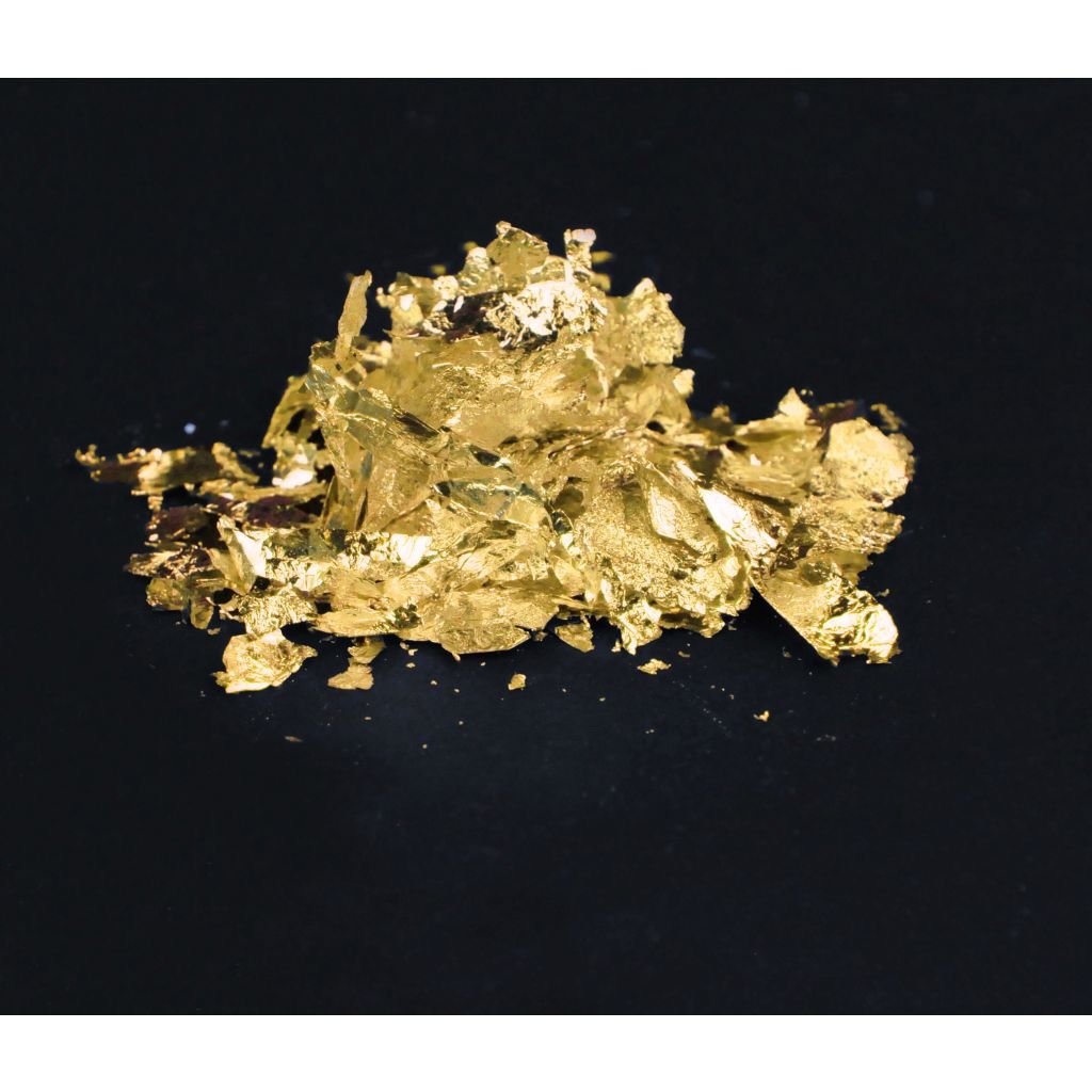 Composition Gold Metal Flakes