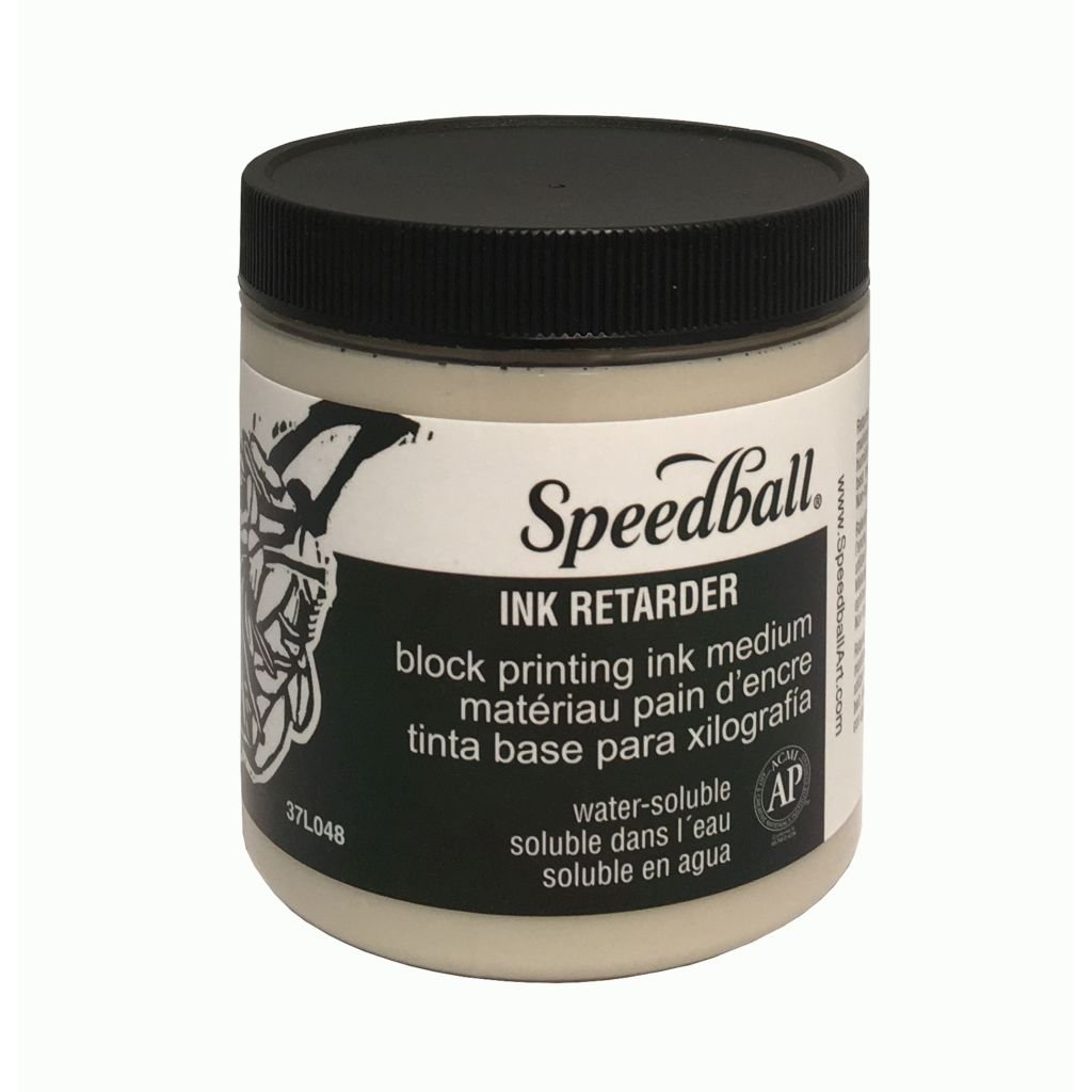 Speedball Water-Soluble Block Printing Ink Retarder - Jar of 8 Oz / 237 ML