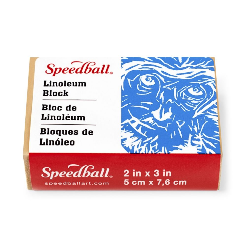 Speedball 5 x 7 Smokey Tan Linoleum Block