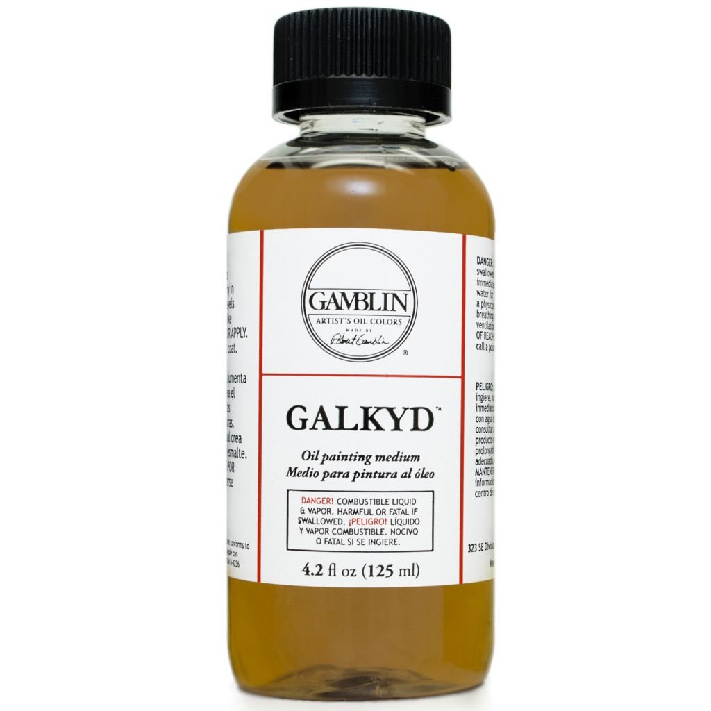Gamblin Galkyd Medium - Bottle of 4.2 fl oz / 125 ML