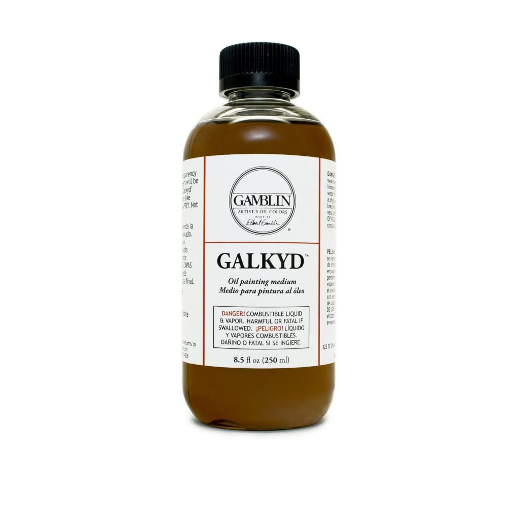 Gamblin Galkyd Medium - Bottle of 8.5 fl oz / 250 ML