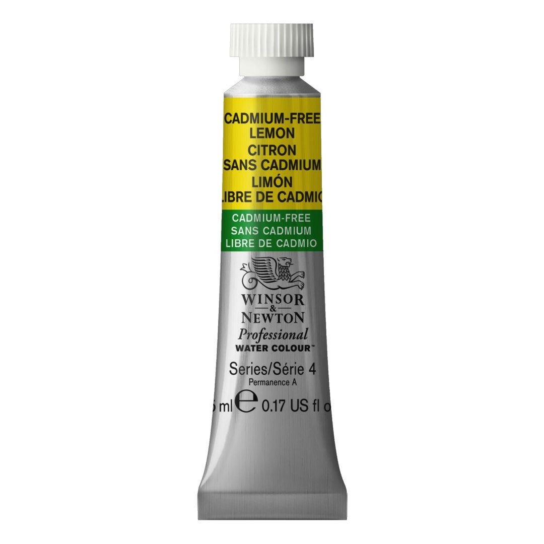 Winsor & Newton Professional Water Colour - Tube of 5 ML - Cadmium-Free Lemon (898)