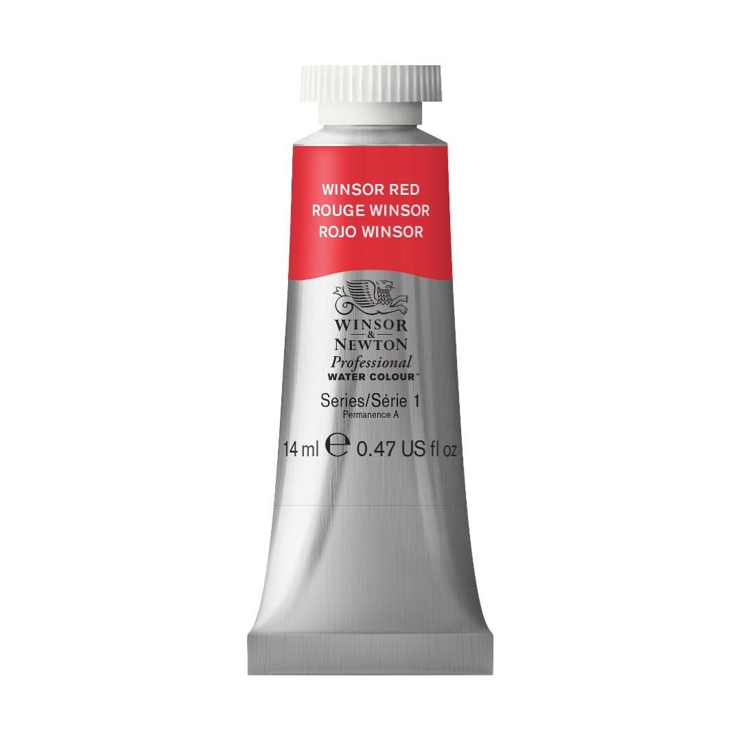 Winsor & Newton Professional Water Colour - Tube of 14 ML - Winsor Red (726)