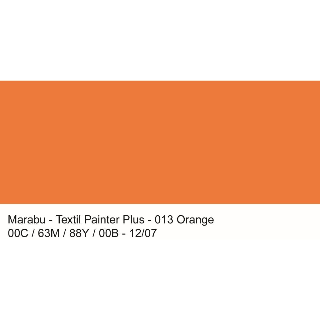 Marabu Textil Painter Plus - Fabric Paint Marker - 3 MM - Orange (013)