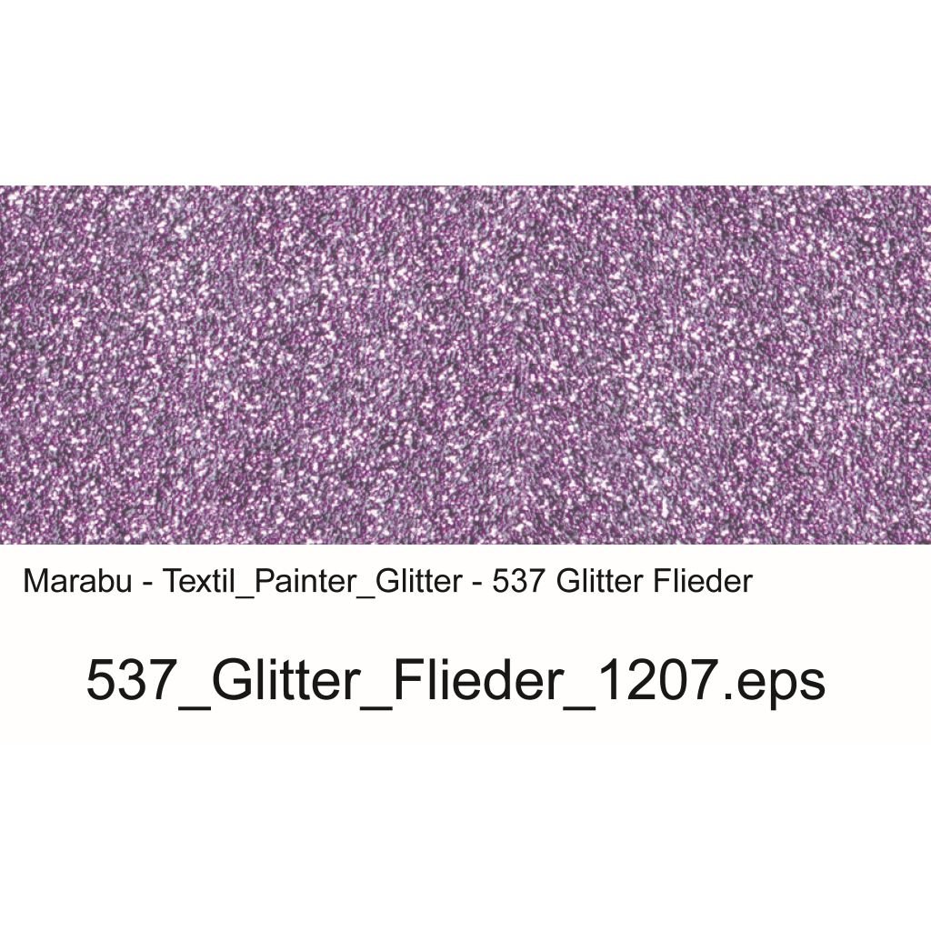 Marabu Textil Painter Glitter - Fabric Paint Marker - 3 MM - Lilac (537)
