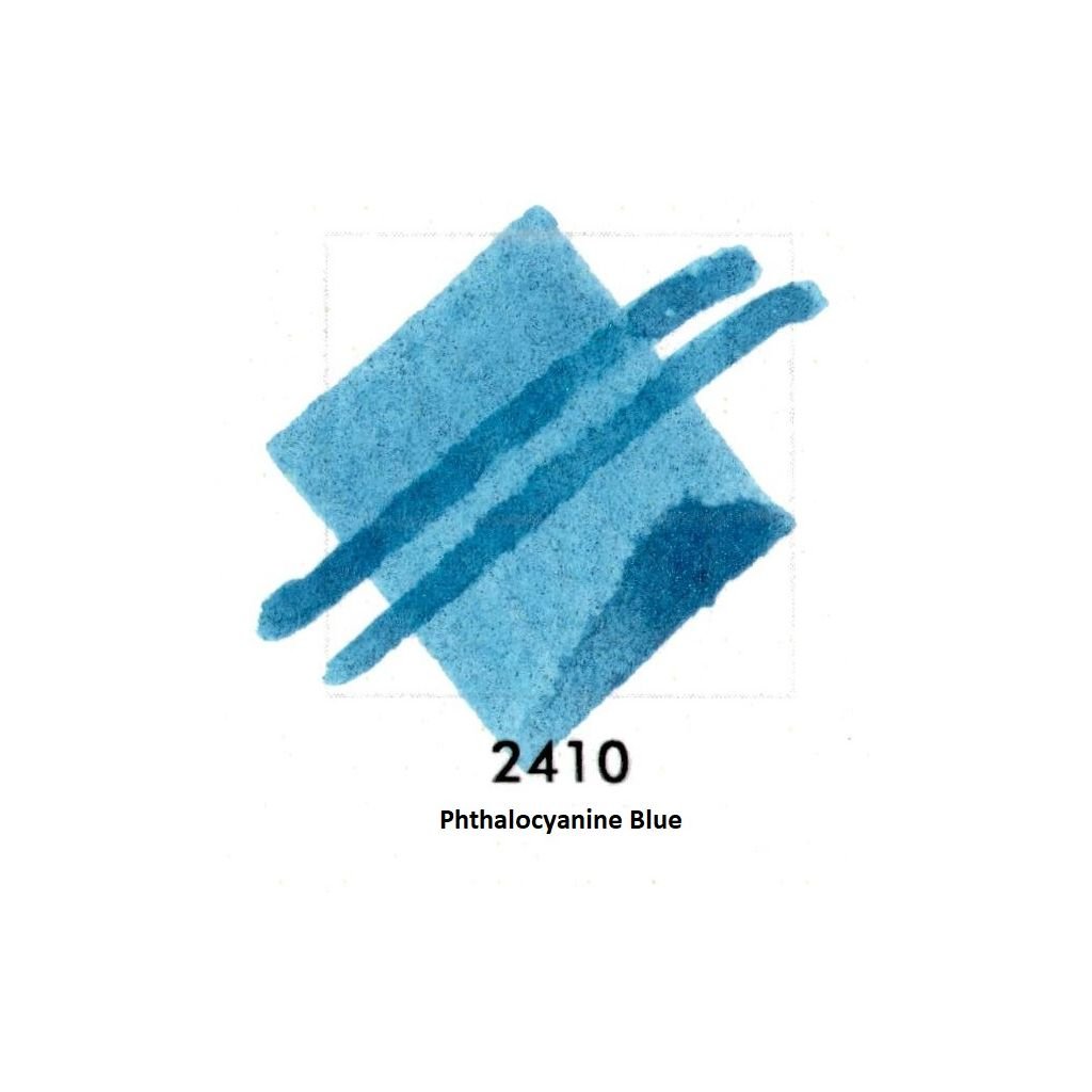 Koh-I-Noor Hardtmuth Metallic Artist's Drawing Ink - 20 GM Bottle - Phthalocyanine Blue (2410)