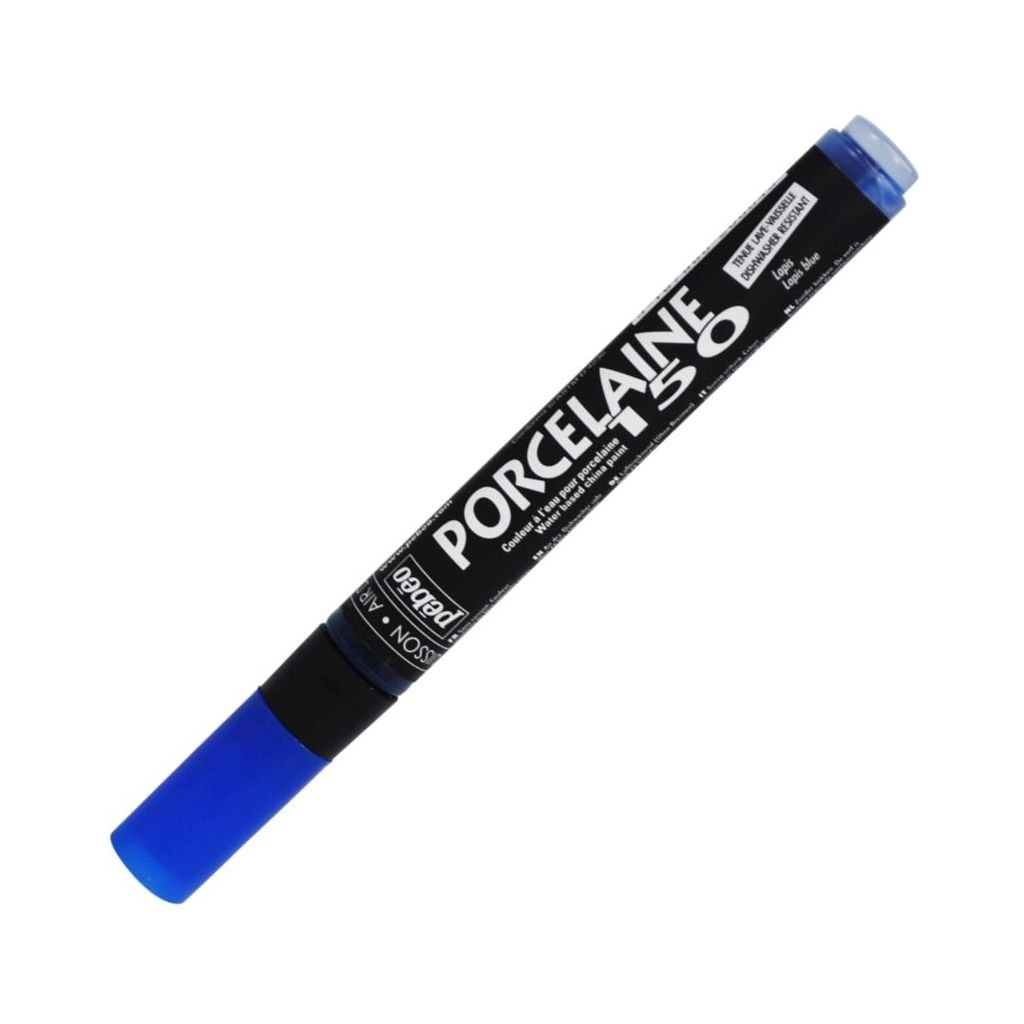 Pebeo Porcelaine 150 Paint Marker - Bullet Tip - 1.2 MM - Lapis Blue (04)