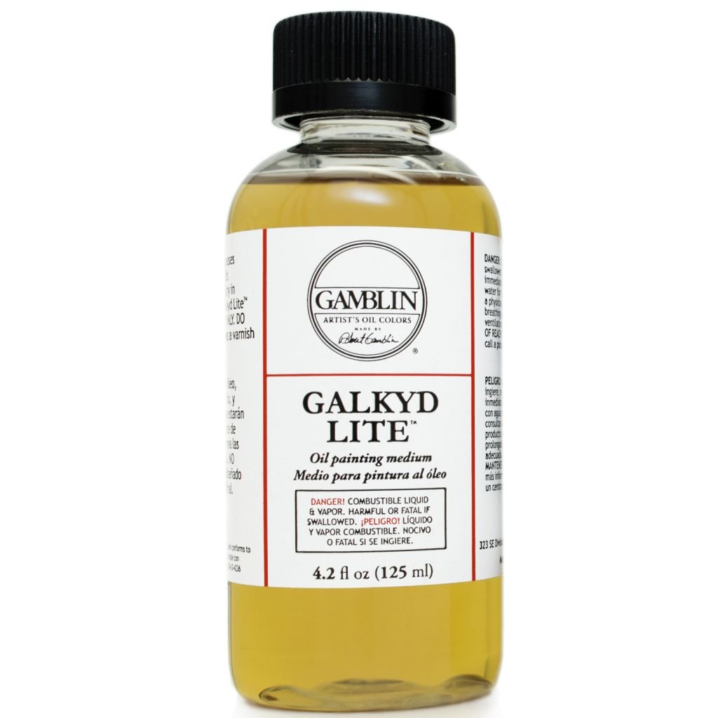 Gamblin Galkyd Lite Medium - Bottle of 4.2 fl oz / 125 ML