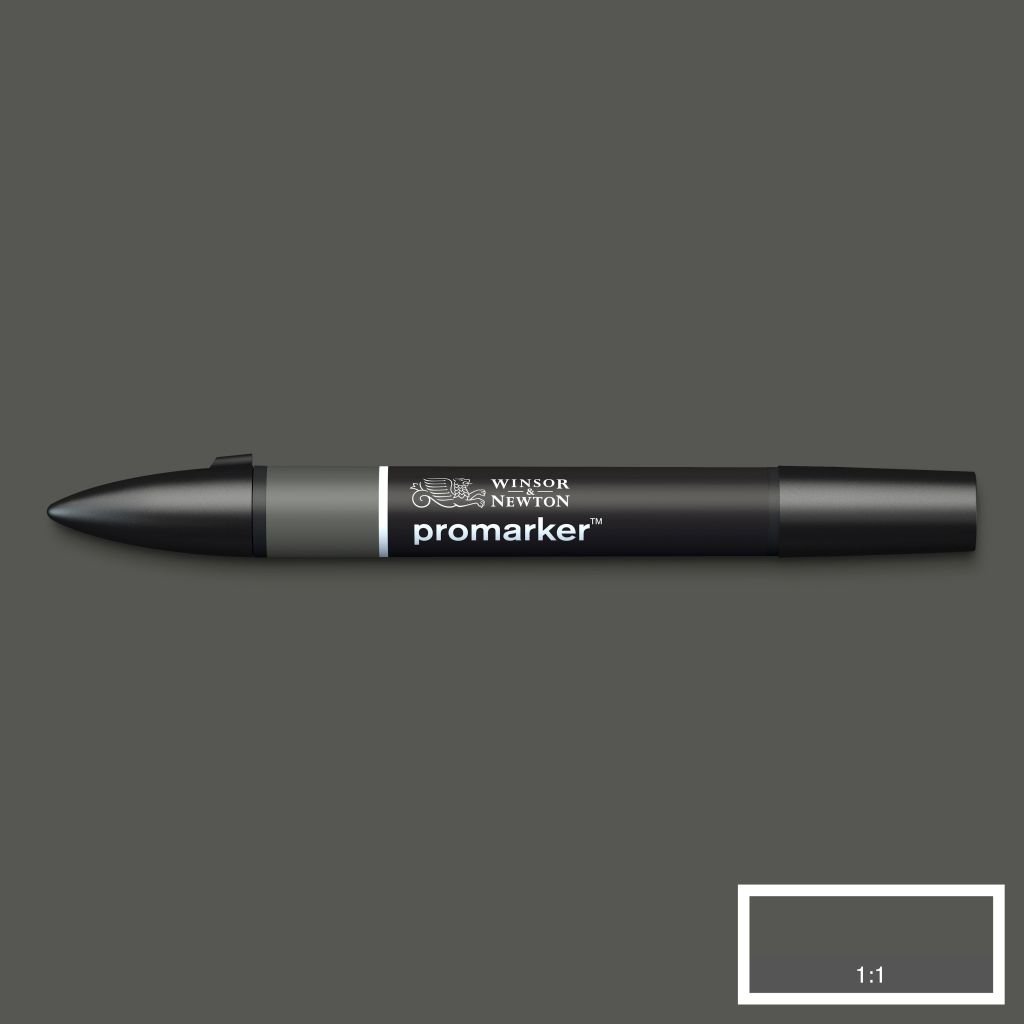Winsor & Newton Promarker - Alcohol Based - Twin Tip Marker - Ice Grey 7 (IG7)
