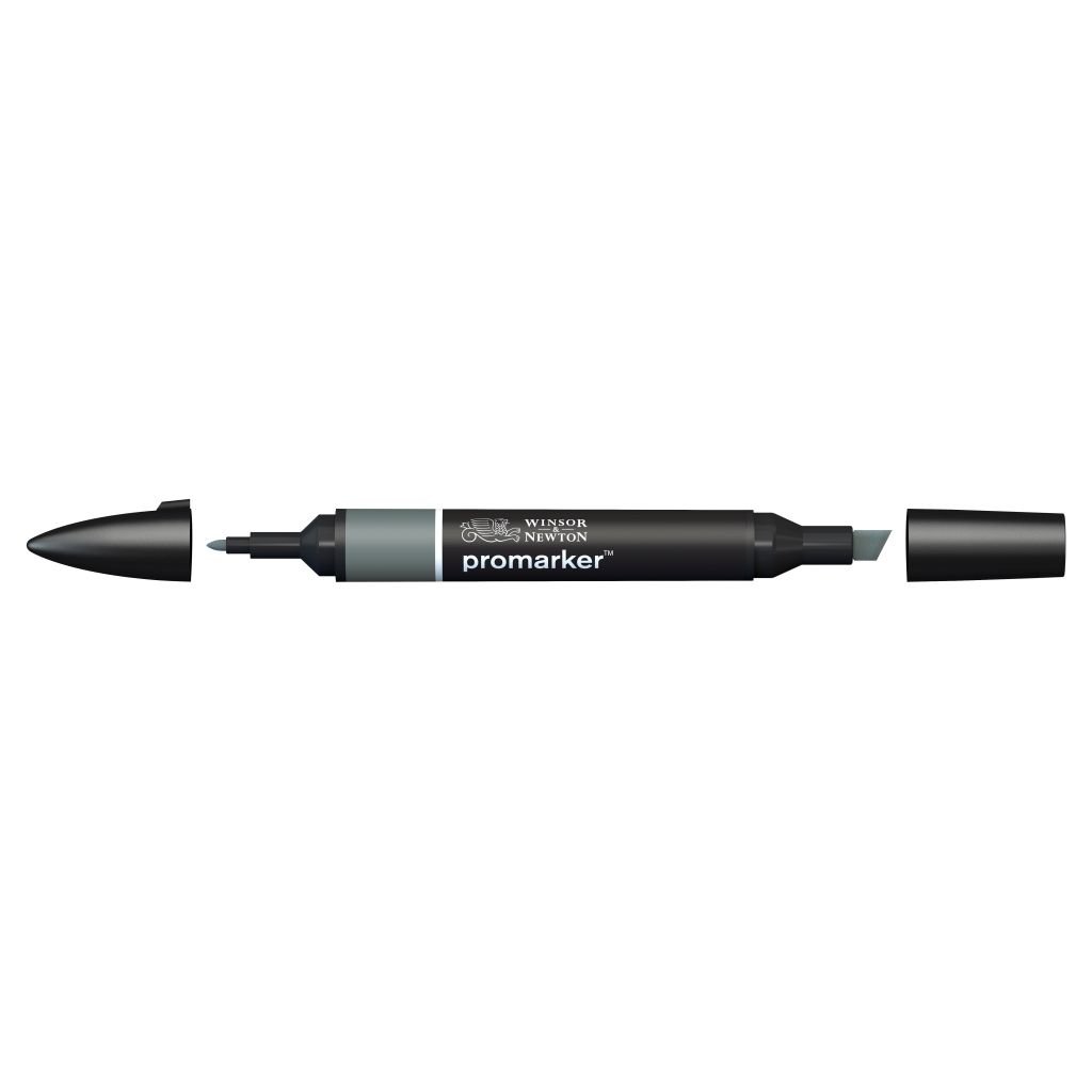 Winsor & Newton Promarker - Alcohol Based - Twin Tip Marker - Cool Grey 6 (CG6)