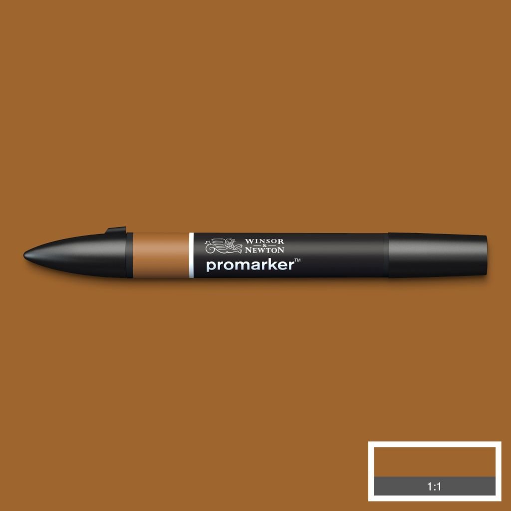 Winsor & Newton Promarker - Alcohol Based - Twin Tip Marker - Coffee (O523)