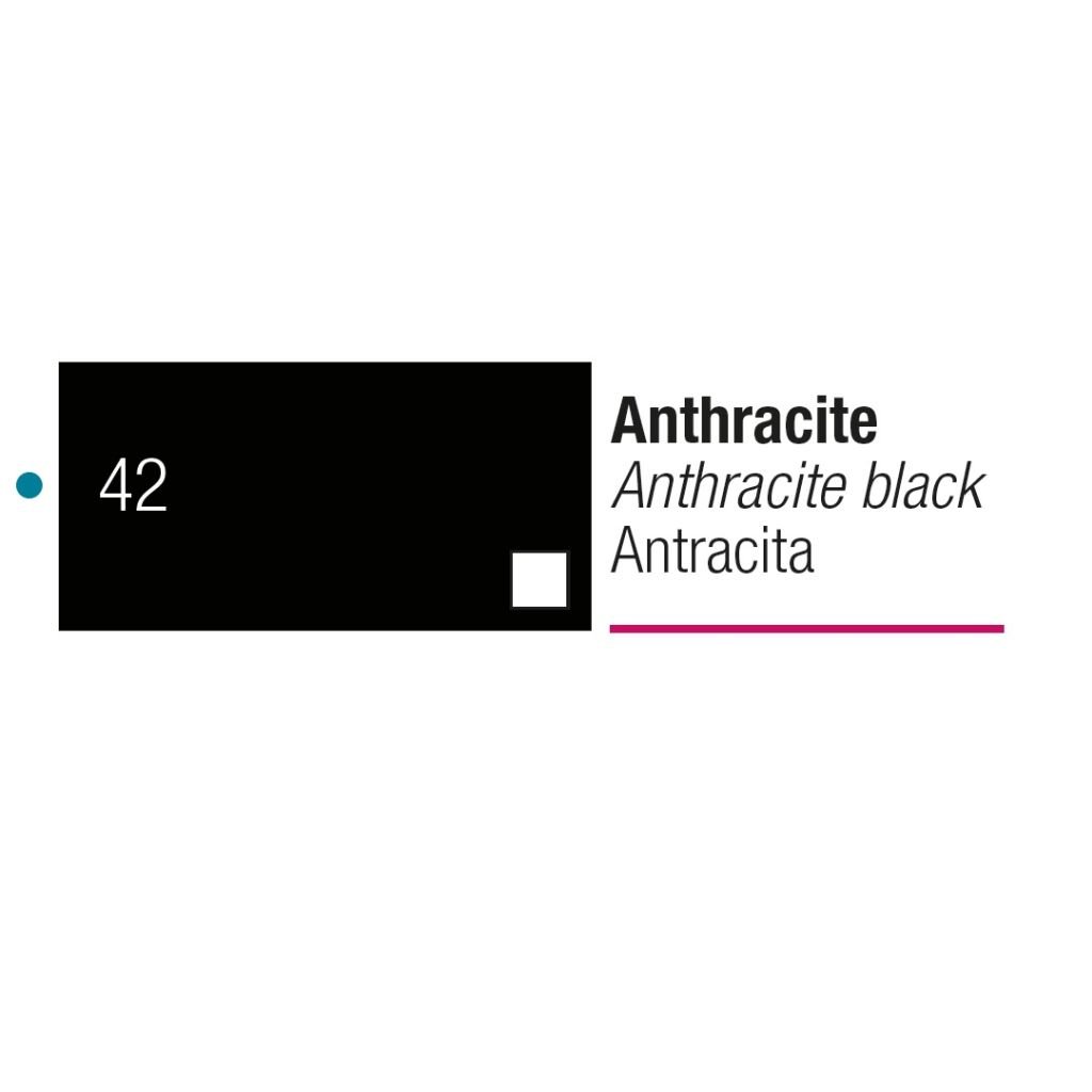 Pebeo Porcelaine 150 Paint - 45 ml bottle - Anthracite Black (42)