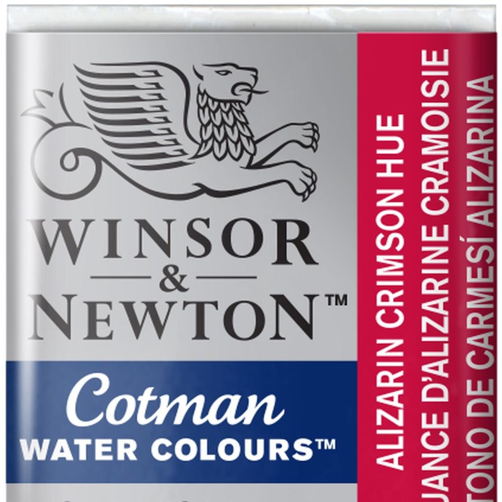 Winsor & Newton Cotman Water Colour Half Pan - Alizarin Crimson Hue (003)