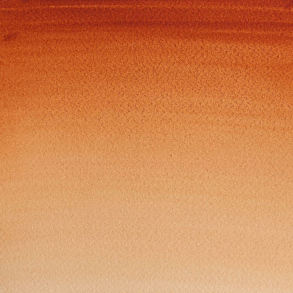Winsor & Newton Cotman Water Colour Half Pan - Burnt Sienna (074)