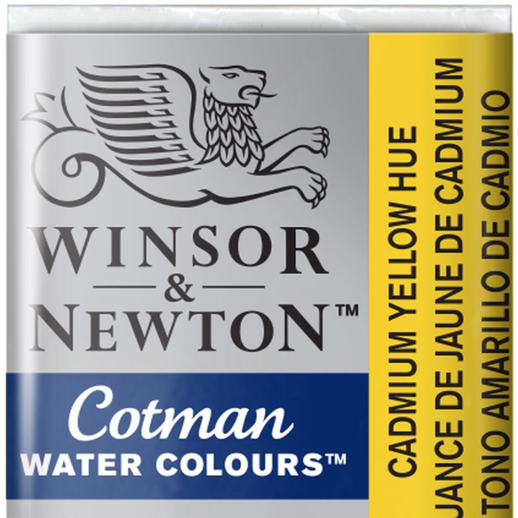 Winsor & Newton Cotman Water Colour Half Pan - Cadmium Yellow Hue (109)