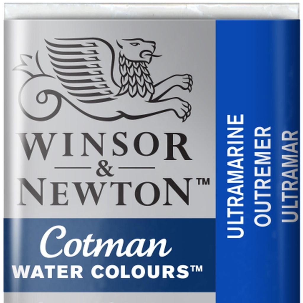 Winsor & Newton Cotman Water Colour Half Pan - Ultramarine (660)