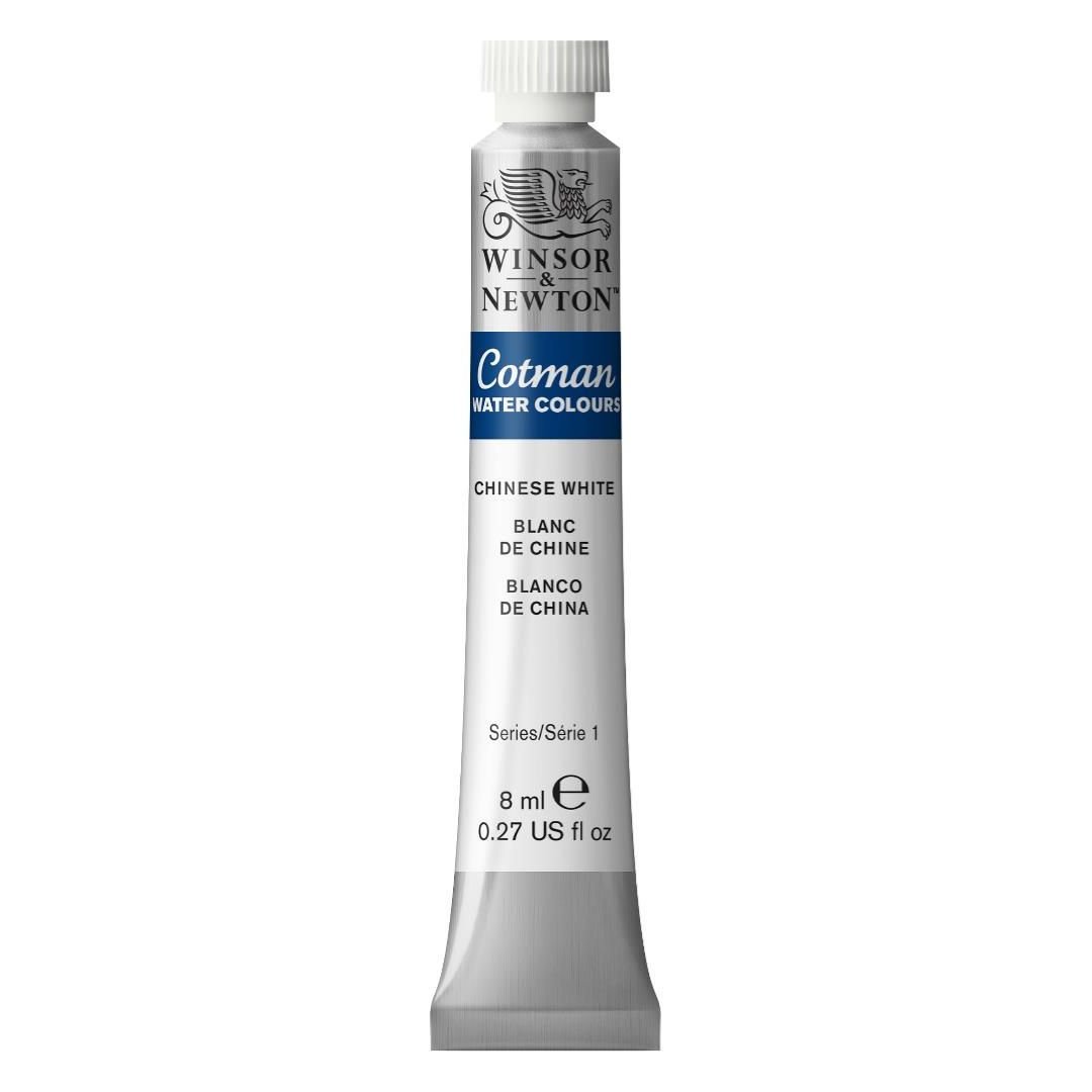 Winsor & Newton Cotman Water Colour - Tube of 8 ML - Chinese White (150)