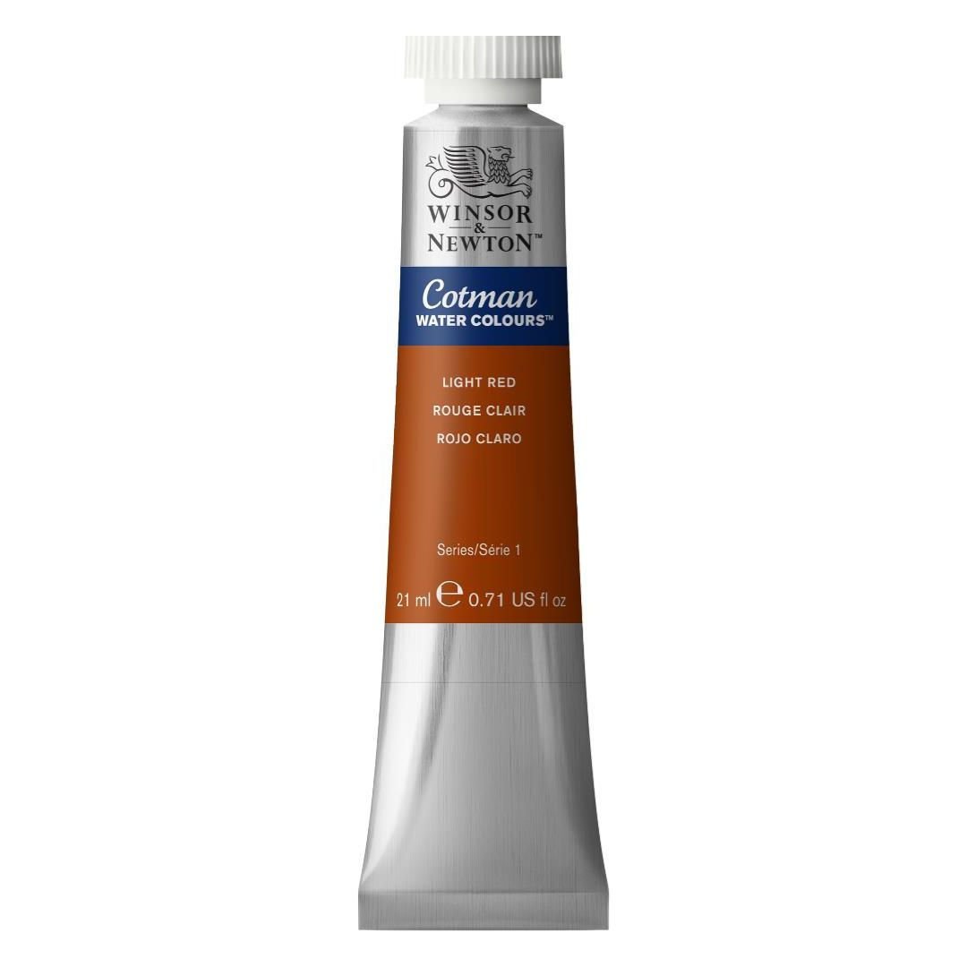 Winsor & Newton Cotman Water Colour - Tube of 21 ML - Light Red (362)
