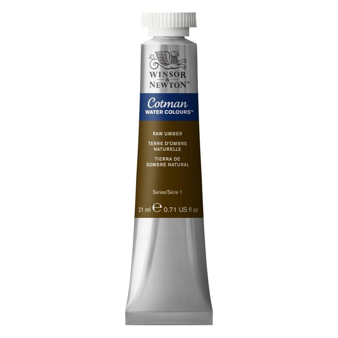 Winsor & Newton Cotman Water Colour - Tube of 21 ML - Raw Umber (554)
