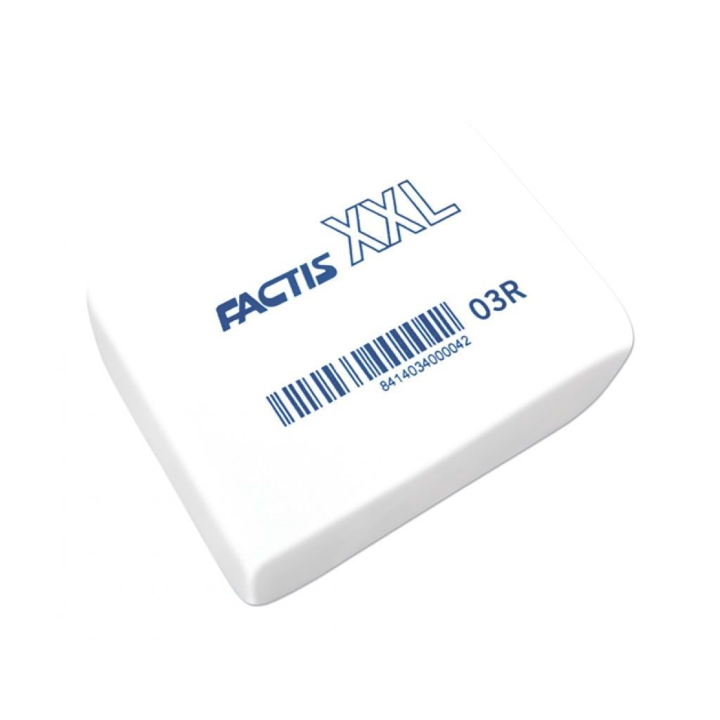 Factis Soft White Synthetic Rubber Eraser - 03 R XXL