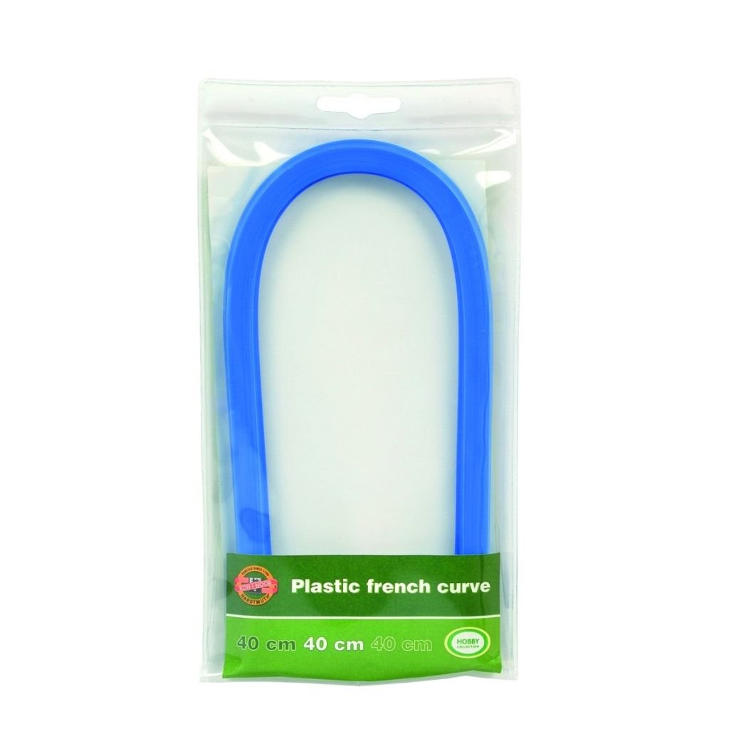 Koh-I-Noor Hardtmuth Flexible Plastic French Curve - 40mm