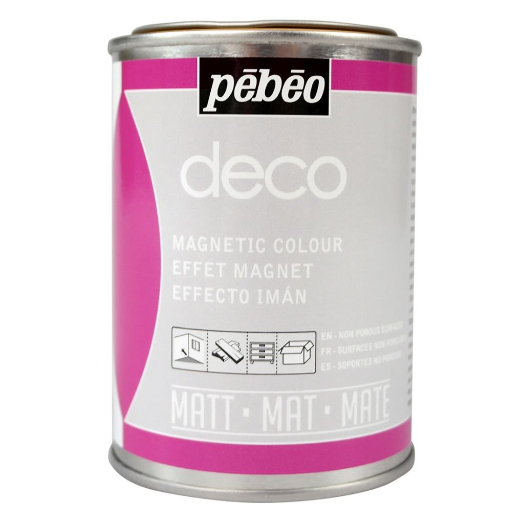 Pebeo Deco Effect Magnet Paint - Tin of 250 ml