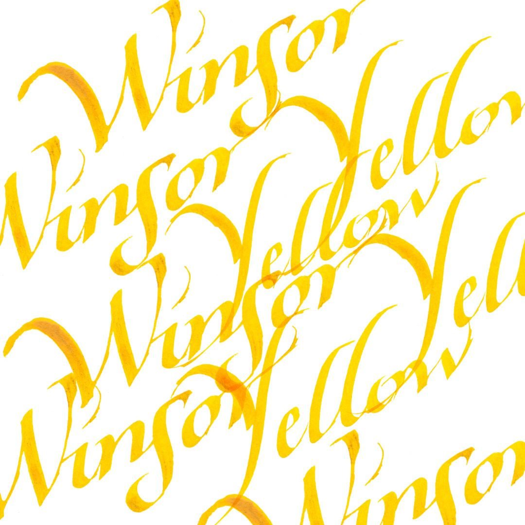 Winsor & Newton Calligraphy Ink - Bottle of 30 ML - Winsor Yellow (730)