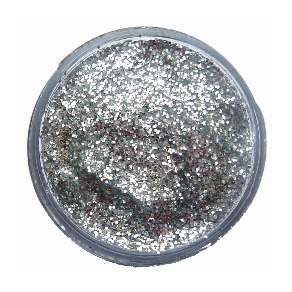 Snazaroo Glitter Gel - 12 ML Pot - Silver