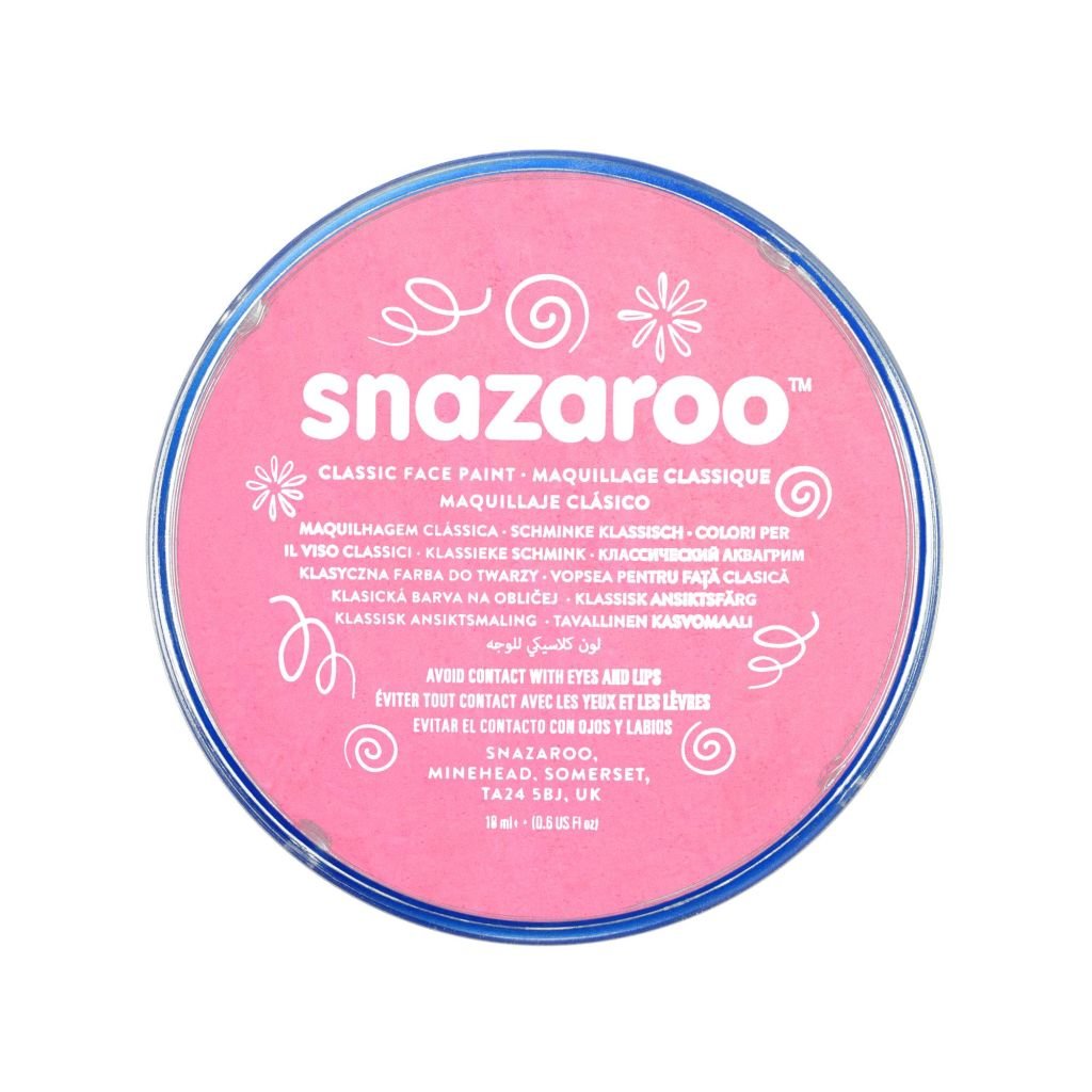 Snazaroo Classic Face Paint - Pale Pink - 18 ML