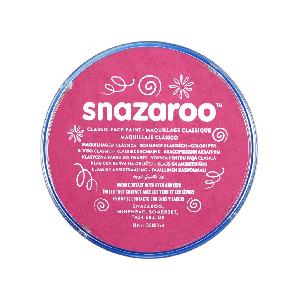 Snazaroo Classic Face Paint - Fuchsia Pink - 18 ML