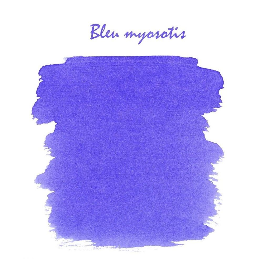 J. Herbin Fountian Pen Inks - 10 ML Bottle - Bleu Myosotis (Forgot Me not Blue)