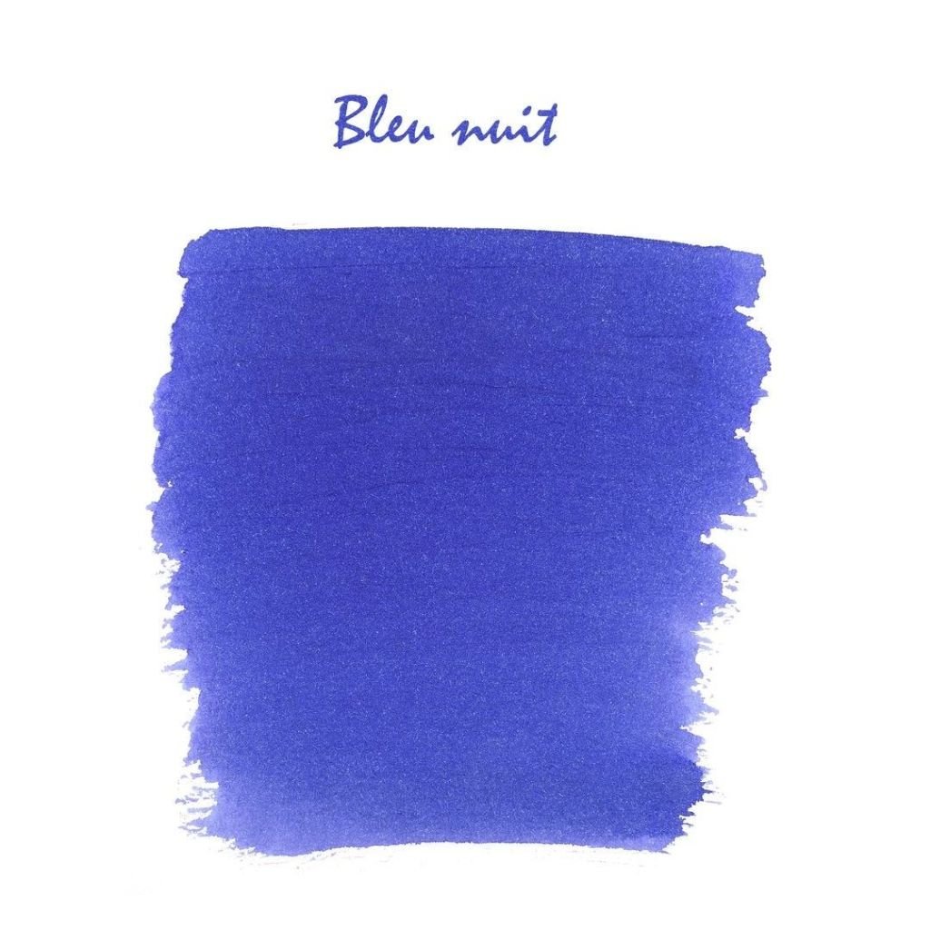 J. Herbin Fountian Pen Inks - 10 ML Bottle - Bleu Nuit (Night Blue)