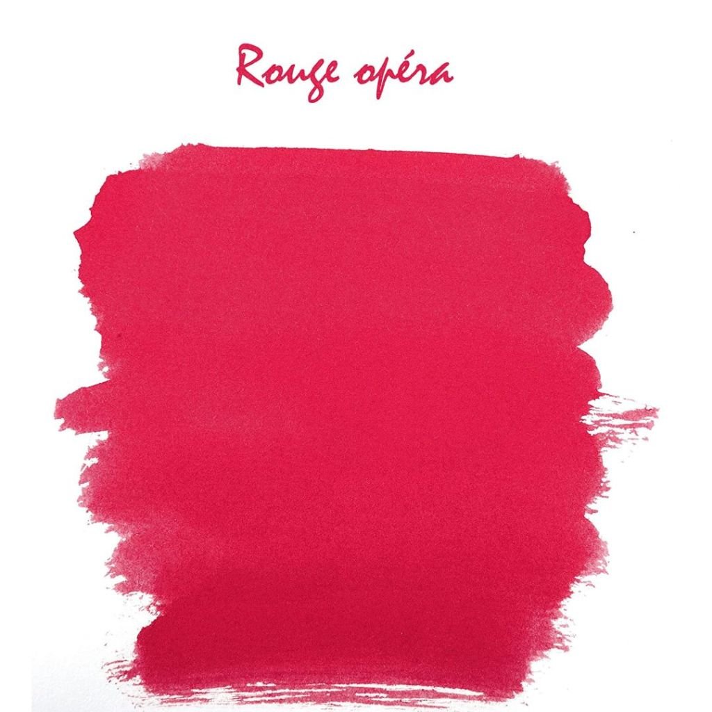 J. Herbin Fountian Pen Inks - 10 ML Bottle - Rouge Opera (Opera Red)