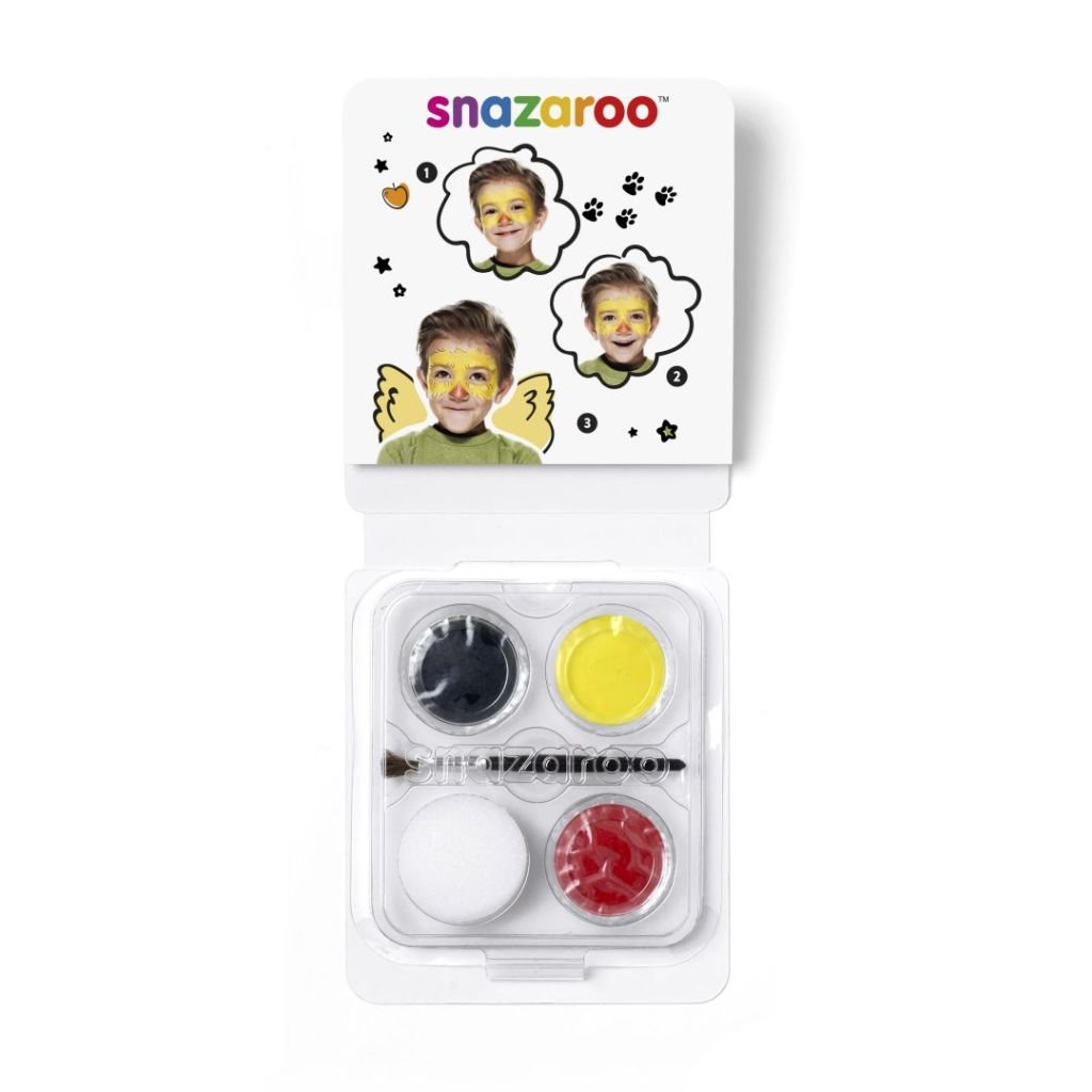 Snazaroo Mini Face Paint Kit - 3 x 2 ML Pans - Chick