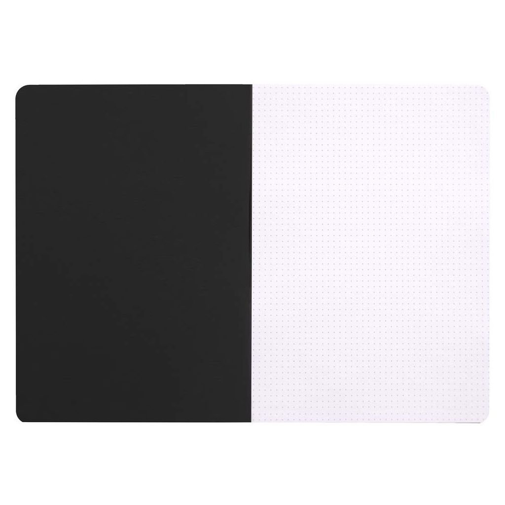 Rhodia - Classic Black - Stapled - Dot Grid - A4 (210 mm x 297 mm or 8.3