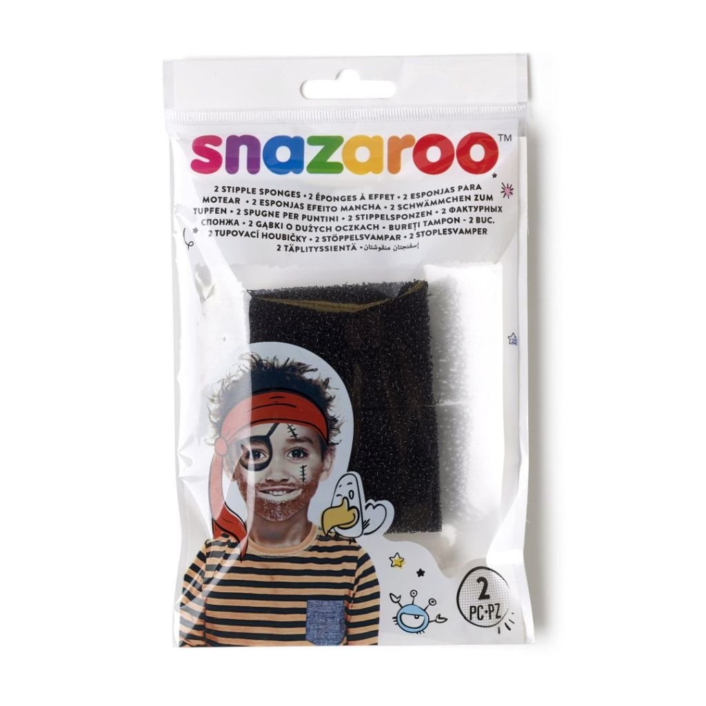 Snazaroo Stipple Sponges - Pack of 2