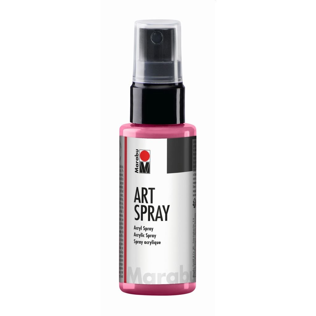 Marabu Art Spray - Acrylic Paint - 50 ML Spray Bottle - Bordeaux (034)