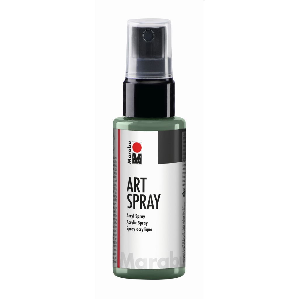 Marabu Art Spray - Acrylic Paint - 50 ML Spray Bottle - Khaki (041)