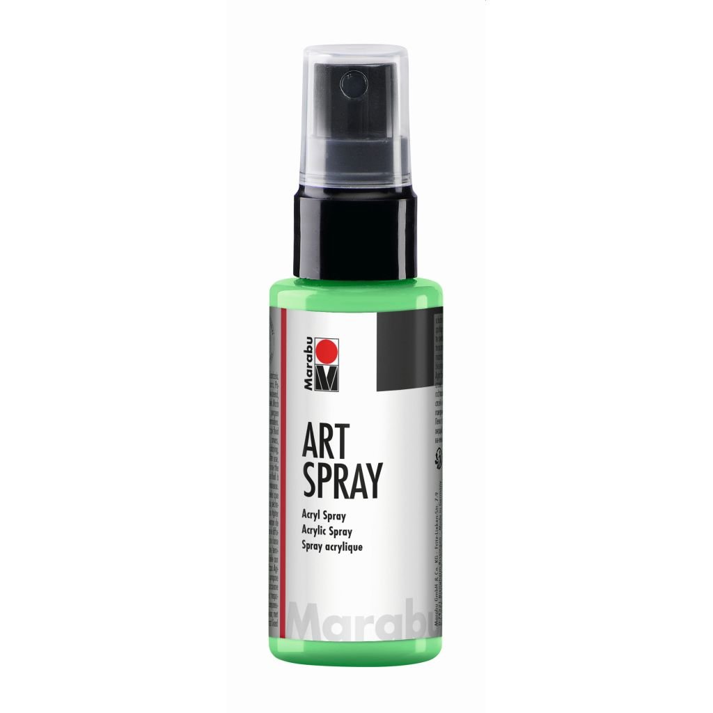 Marabu Art Spray - Acrylic Paint - 50 ML Spray Bottle - Apple (158)