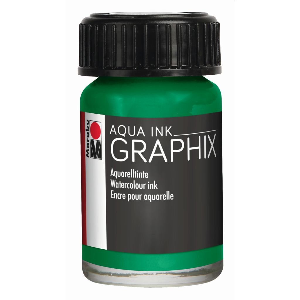 Marabu Graphix Aqua Ink - Bottle of 15 ML - Mint (153)