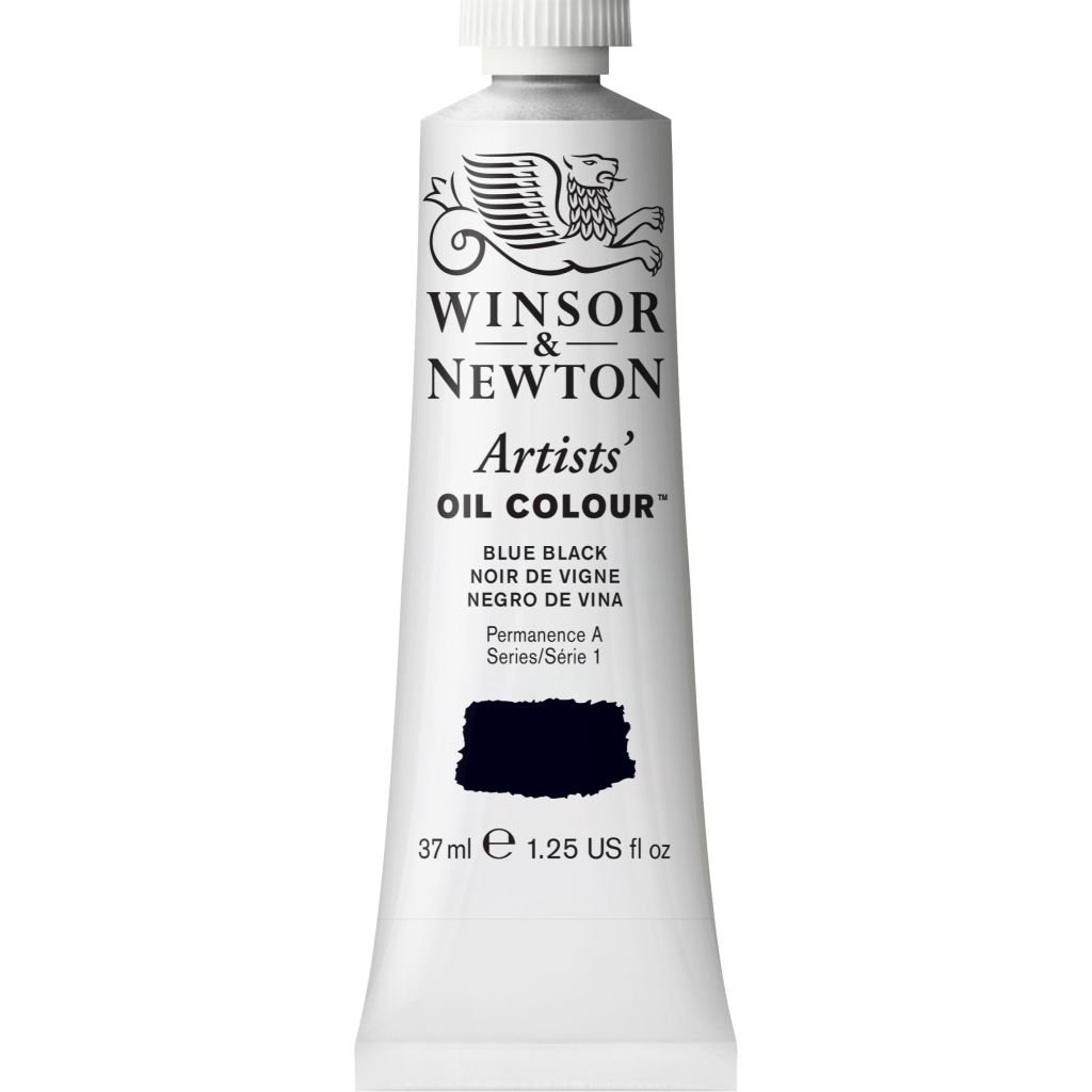 Winsor & Newton Artists' Oil Colour - Tube of 37 ML - Blue Black (034)