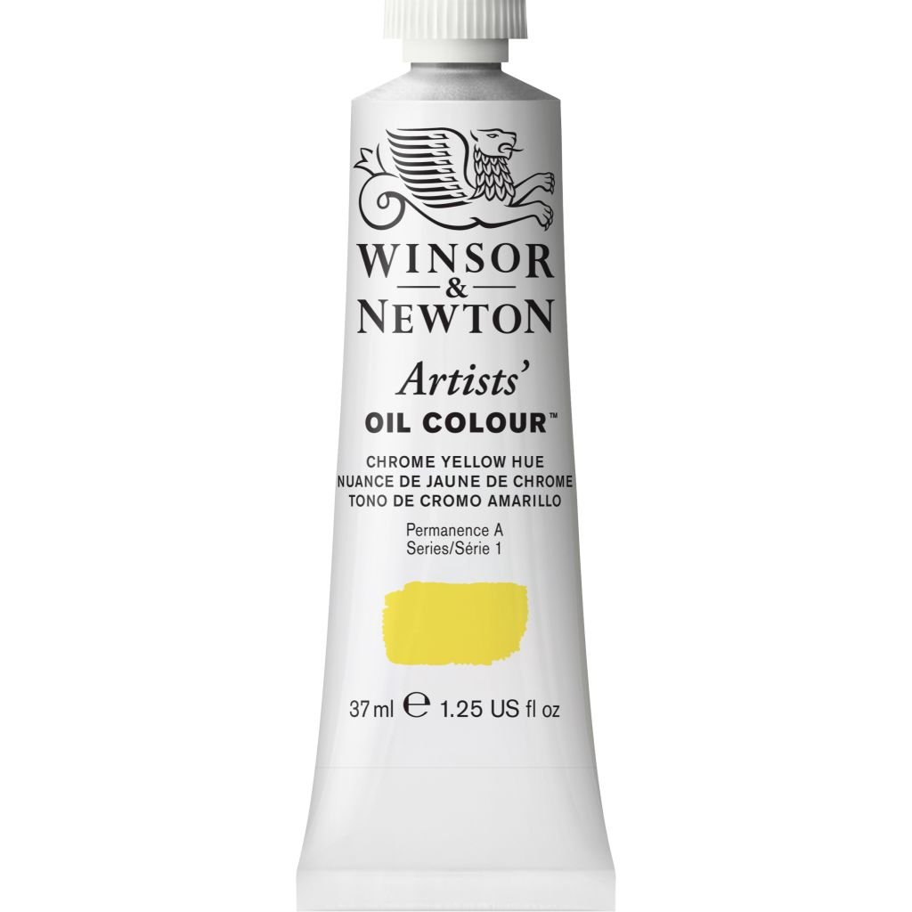 Winsor & Newton Artists' Oil Colour - Tube of 37 ML - Chrome Yellow Hue (149)