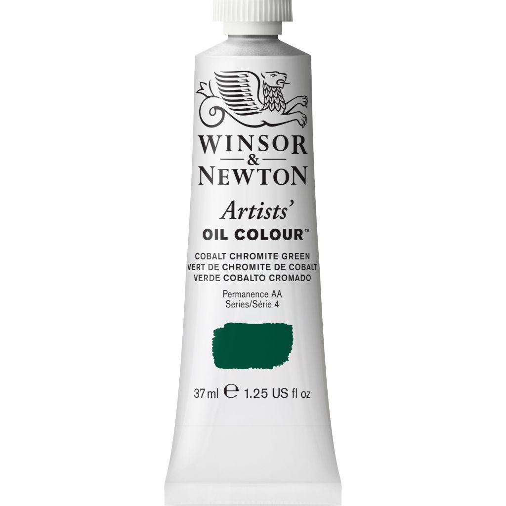 Winsor & Newton Artists' Oil Colour - Tube of 37 ML - Cobalt Chromite Green (183)
