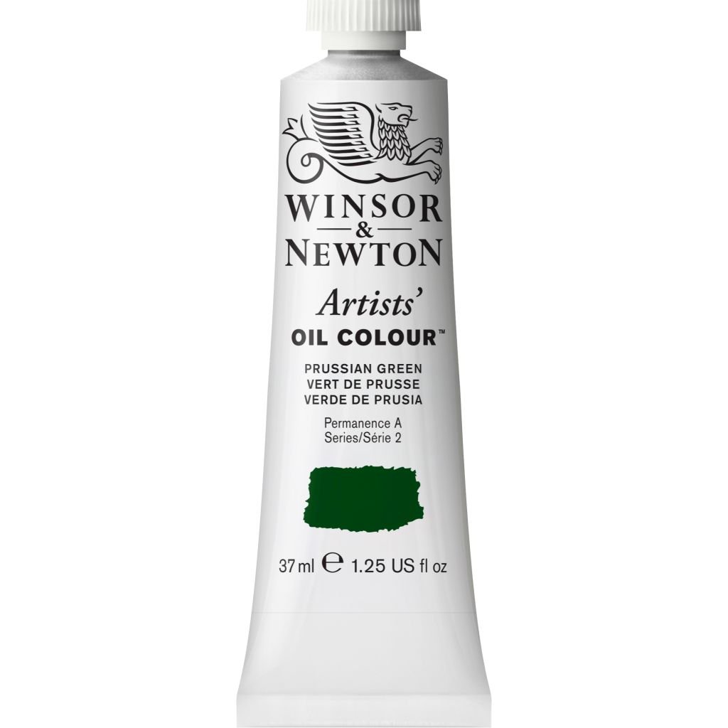 Winsor & Newton Artists' Oil Colour - Tube of 37 ML - Prussian Green (540)