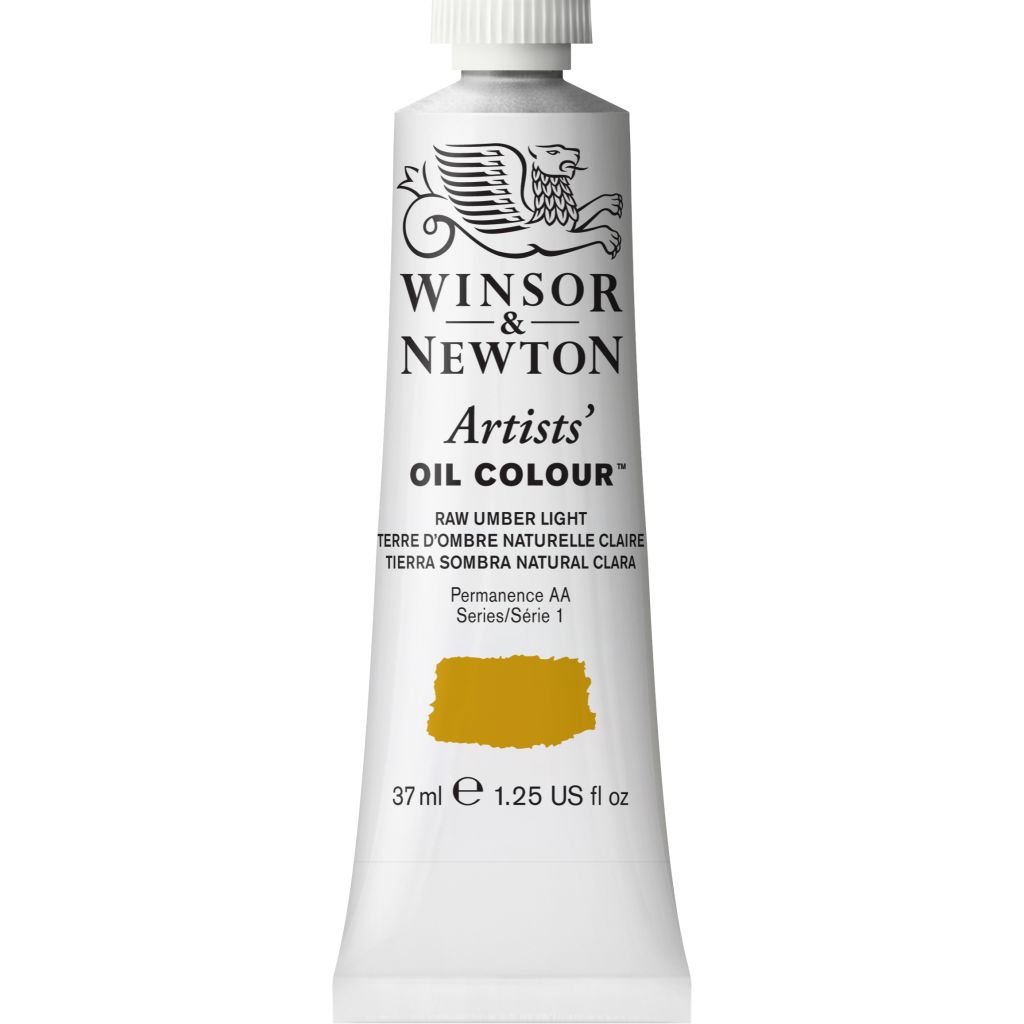 Winsor & Newton Artists' Oil Colour - Tube of 37 ML - Raw Umber Light (557)