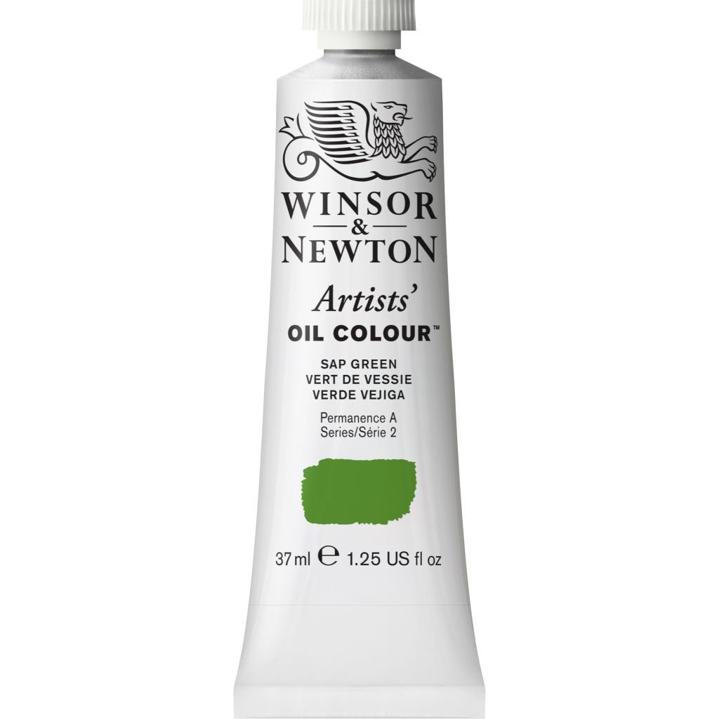 Winsor & Newton Artists' Oil Colour - Tube of 37 ML - Sap Green (599)
