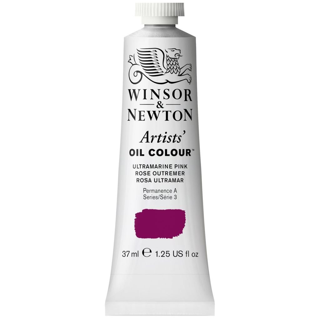 Winsor & Newton Artists' Oil Colour - Tube of 37 ML - Ultramarine Pink (669)