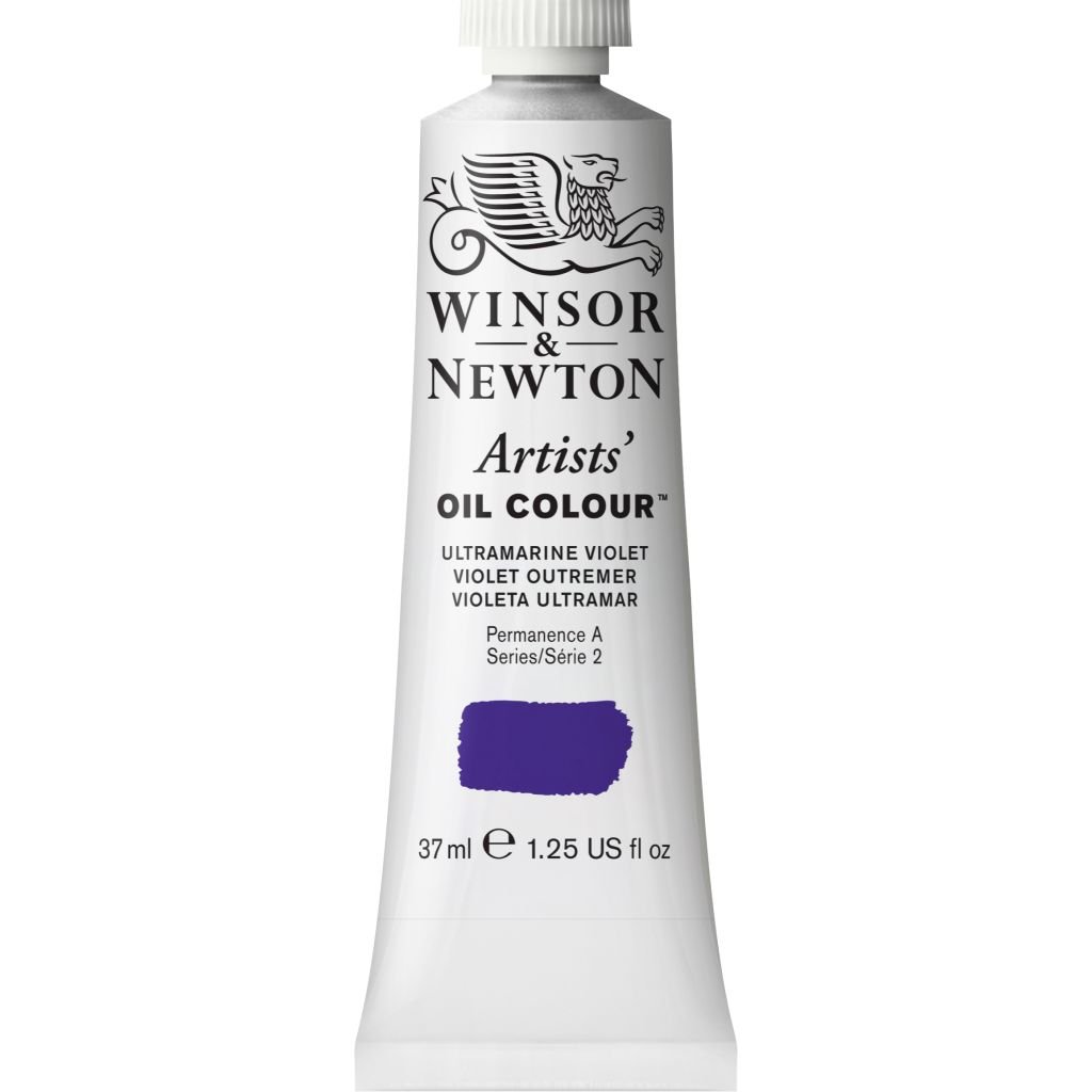 Winsor & Newton Artists' Oil Colour - Tube of 37 ML - Ultramarine Violet (672)