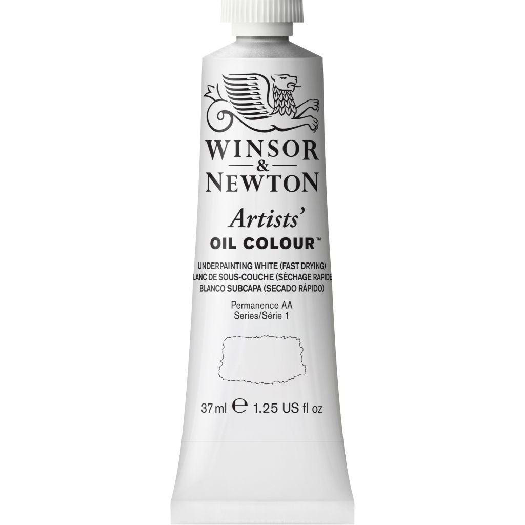 Winsor & Newton Artists' Oil Colour - Tube of 37 ML - Underpainting White (674)