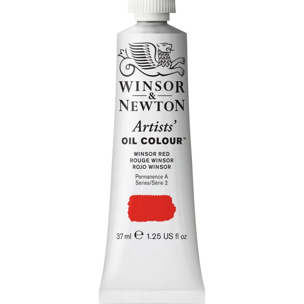 Winsor & Newton Artists' Oil Colour - Tube of 37 ML - Winsor Red (726)